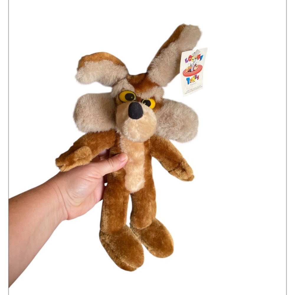 Wile E Coyote 17” Plush Doll Looney Tunes Vintage 1994 Ace NWT Collector Cartoon